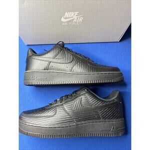 NEW Nike Air Force 1 '07 'Black Carbon Fiber' HF2886-001 Shoes Men's Size 10 US